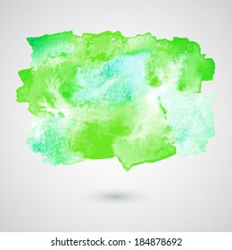 Vector watercolor splash background