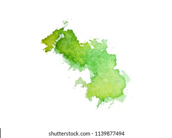 Vector watercolor splash texture background isolated. Hand-drawn blob, spot. Watercolor effects. Spring watercolor seasonal abstract background.