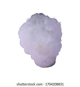 Vector watercolor splash texture background isolated for wedding, greetings cards, flyer or banner. Hand-drawn blob, spot. Watercolor effects space for text. 