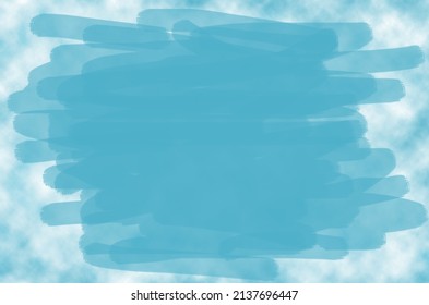 Vector watercolor splash texture background isolated.  Watercolor effects. Blue winter seasonal colors abstract background.