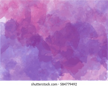 Vector watercolor splash texture background isolated. Hand-drawn blob, spot. Watercolor effects. Springwater color seasonal abstract background.