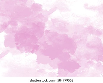 Vector watercolor splash texture background isolated. Hand-drawn blob, spot. Watercolor effects. Springwater color seasonal abstract background.