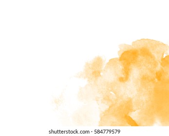 Vector watercolor splash texture background isolated. Hand-drawn blob, spot. Watercolor effects. Springwater color seasonal abstract background.