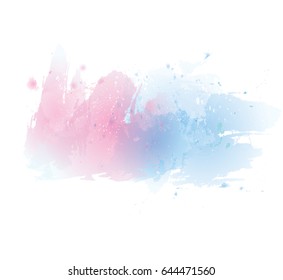 blue watercolor splatter texture