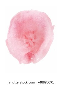 Vector watercolor splash texture background isolated. Hand-drawn blob, spot. Watercolor effects.seasonal colors abstract background.