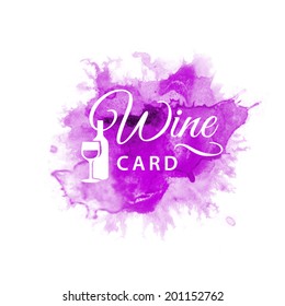 vector watercolor splash witch wine sign path classical white vines texture mountaineer bar climber isolated abstraction background scene nourishment glass red drawn vintage science letterhead printin