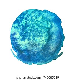Vector watercolor spot backgraund, abstract texture hand drawn illustration