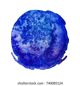Vector watercolor spot background, abstract texture hand drawn illustration