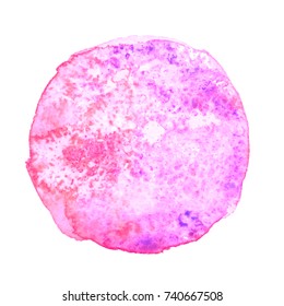 Vector watercolor spot background, abstract texture hand drawn illustration