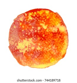 Vector watercolor spot background, abstract texture hand drawn illustration