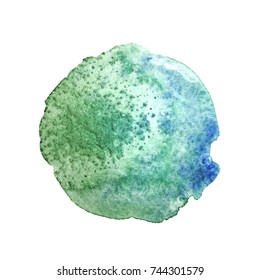 Vector watercolor spot background, abstract texture hand drawn illustration