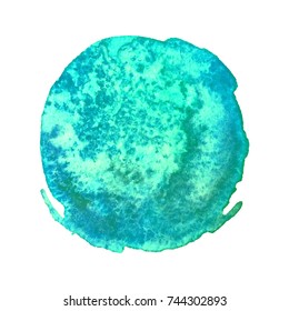 Vector watercolor spot background, abstract texture hand drawn illustration