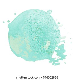 Vector watercolor spot background, abstract texture hand drawn illustration