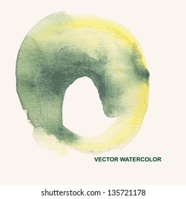 vector watercolor stains, background, design element, pattern.