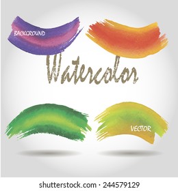 vector watercolor stroke