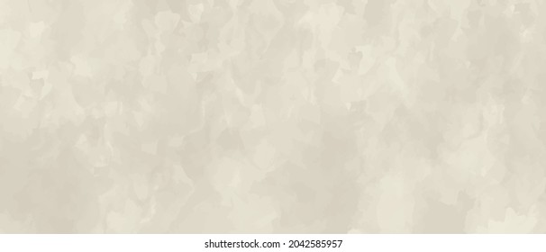 Vector watercolor texture. Beige abstract vector illustration for background. Template for design. Vintage grunge surface. Empty blank.