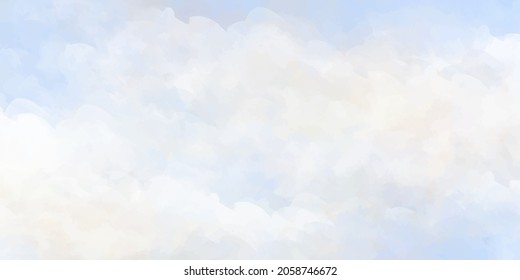 Vector watercolor texture for cards. Hand drawn vector texture. Pastel color watercolour banner. Template for design.