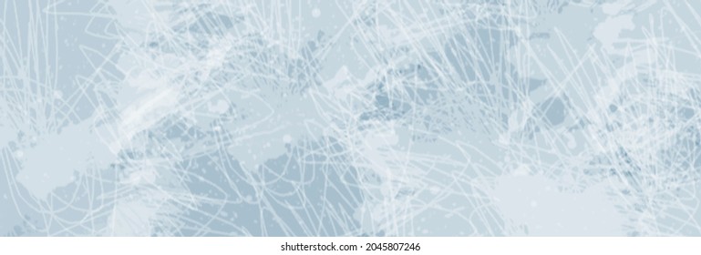 Vektorwasserfarbe Textur. Handgezeichnet blaue abstrakte Vektorgrafik für Hintergrund, Abdeckung, Inneneinrichtung und andere Benutzer. Vintage Grunge Oberfläche. Vorlage für Design. Leer leer.	
