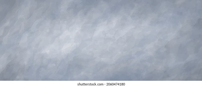 Vector watercolor texture. Hand drawn blue and grey abstract vector illustration for background, cover, interior decor and other users. Vintage grunge surface. Template for design. Empty blank.	