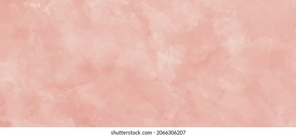 Vector watercolor texture. Hand drawn pink abstract vector illustration for background, cover, interior decor and other users. Template for design. Empty blank.	