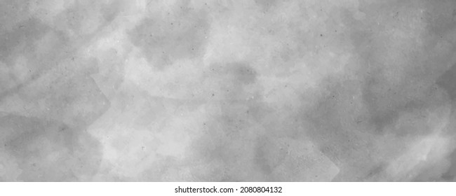 Textura de acuarela vectorial. Ilustración vectorial abstracta dibujada a mano para el fondo, la cubierta, la decoración interior y otros usuarios. Superficie de grunge vintage. Acariciaciones monocromáticas de pincel. Vacío en blanco.	