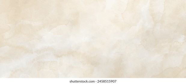 Vector watercolor texture. Hand drawn beige abstract vector illustration for background. Template for design. Vintage grunge surface. Empty blank.