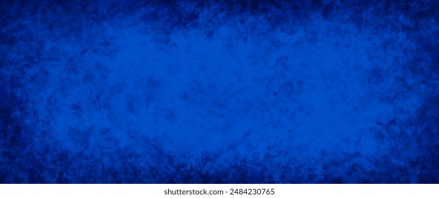 Textura de acuarela de Vector. Ilustración vectorial abstracta azul dibujada a mano para el fondo, la cubierta, la decoración interior y otros usuarios. Antiguas grunge superficie. Nubes. Ligero. Plantilla para el diseño. Vacío en blanco.