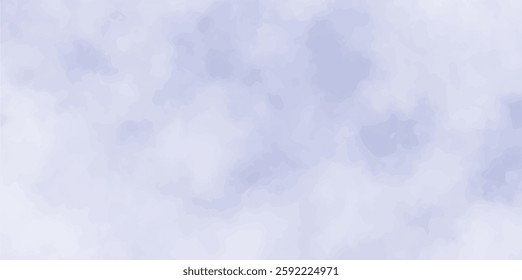 Vector watercolor texture. Hand drawn vector texture. Sky, light, clouds, blue, white. Brushstrokes. Pastel color watercolor blur banner for design. Christmas template for poster, cards and cover.
