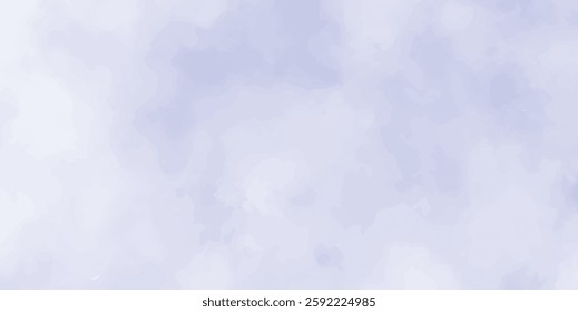 Vector watercolor texture. Hand drawn vector texture. Sky, light, clouds, blue, white. Brushstrokes. Pastel color watercolor blur banner for design. Christmas template for poster, cards and cover.
