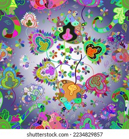 vector watercolour floral pattern, delicate flowers, pleasant flowers, greeting card template. Beautiful fabric pattern.