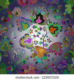 vector watercolour floral pattern, delicate flowers, pleasant flowers, greeting card template. Beautiful fabric pattern.