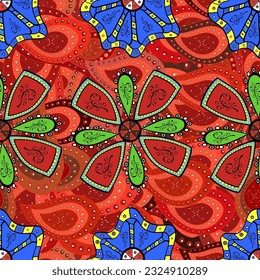 Blumenmuster in Vektorwasserfarbe, zarte Blumen, angenehme Blumen, Grußkartenvorlage. Vektorgrafik Schönes Stoffmuster.
