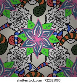 Vector watercolour floral pattern, delicate flowers, white, black and beige flowers, greeting card template. Beautiful fabric pattern.