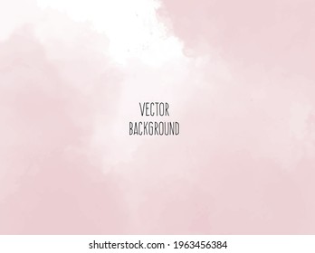 Vector watercolour horizontal universal background with copy space for text	