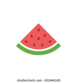 Vector watermelon background with seeds.