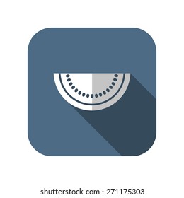 Vector watermelon slice icon. Food icon. Eps10