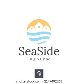 Vector Waterside Housing Logo, Icon.