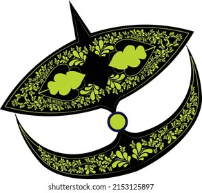 Vector Of Wau Bulan Malaysia