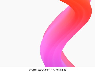 Vector wave abstract background. Design creative template