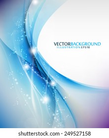 Vector Wave Abstract Design