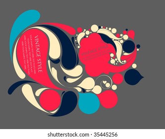 vector wave background