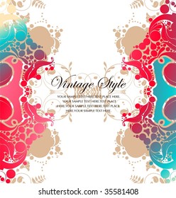 vector wave background