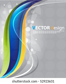 vector wave background