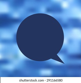 Vector wave blue water in motion the cloud for text citations 