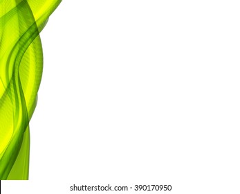 Vector wave and curve line. EPS10 with transparency. Abstract composition with curve lines. Blurred lines for relax theme background. Background with copy space. Place for text. Border lines