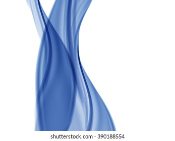 Vector wave and curve line. EPS10 with transparency. Abstract composition with curve lines. Blurred lines for relax theme background. Background with copy space. Place for text. Border lines