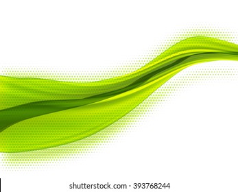 Vector wave and curve line. EPS10 with transparency. Abstract composition with curve lines. Blurred lines for relax theme background. Background with copy space. Place for text. Border lines