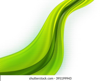 Vector wave and curve line. EPS10 with transparency. Abstract composition with curve lines. Blurred lines for relax theme background. Background with copy space. Place for text. Border lines