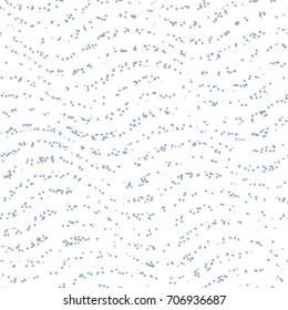 Vector wave dot pattern. Geometric background
