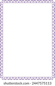 vector wave frameFrame for your text, photos or invitations, Elegant blank Frame for certificate, diploma, voucher, invitation, congratulation
